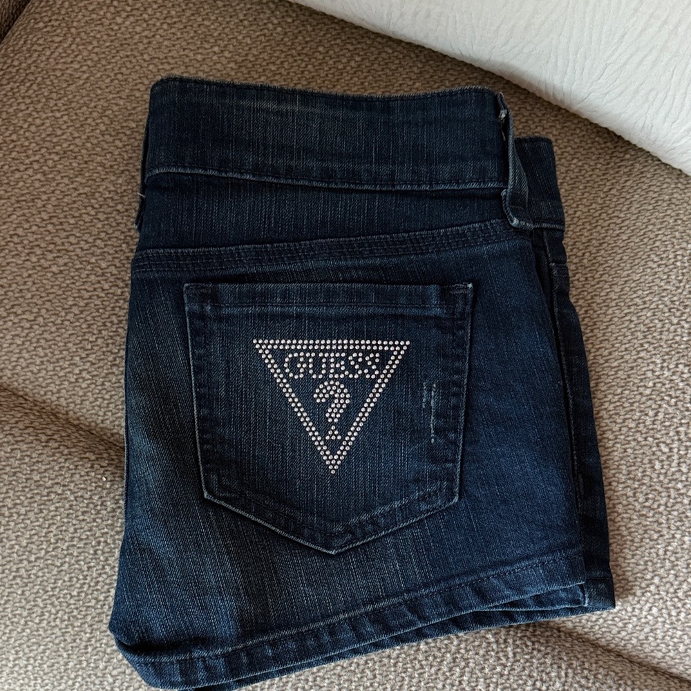 GUESS Women's Deep Indigo Jeans